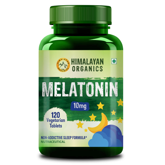 Vlado's Himalayan Organics Melatonin 10mg (Healthy Sleep Cycle) - 120 Veg Tabs