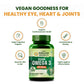 Vlado's Himalayan Organics Vegan Omega 3 6 9 with DHA (560mg) for Healthy Heart, Joints & Eyes for Men & Women - 60 veg capsules