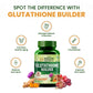 Vlado's Himalayan Organics Glutathione Builder for Anti-Ageing & Skin Brightening with ( Vitamin C, E, B6 & Curcumin ) - 60 Veg Tablets