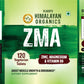 Vlado's Himalayan Organics ZMA (Zinc, Magnesium Aspartate) NightTime Sports Recovery Supplement - 120 Veg Tablets