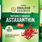 Vlado's Himalayan Organics Naturally Sourced Astaxanthin 4mg | Antioxidant for Skin, Eye & Energy | 60 Veg Capsules