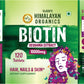 Vlado's Himalayan Organics Biotin 10,000 mcg for Hair Growth - 120 Tablets