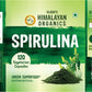 Vlado's Himalayan Organics Spirulina 2000mg Supplement For Men And Women  - 120 Veg Capsules