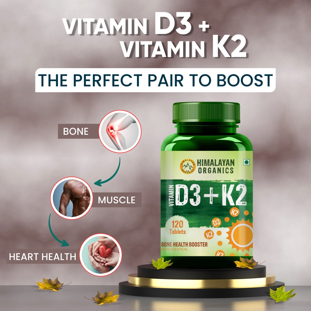 Vitamin D3 With K2 Supplement For Heart Function And Bone Health – The ...