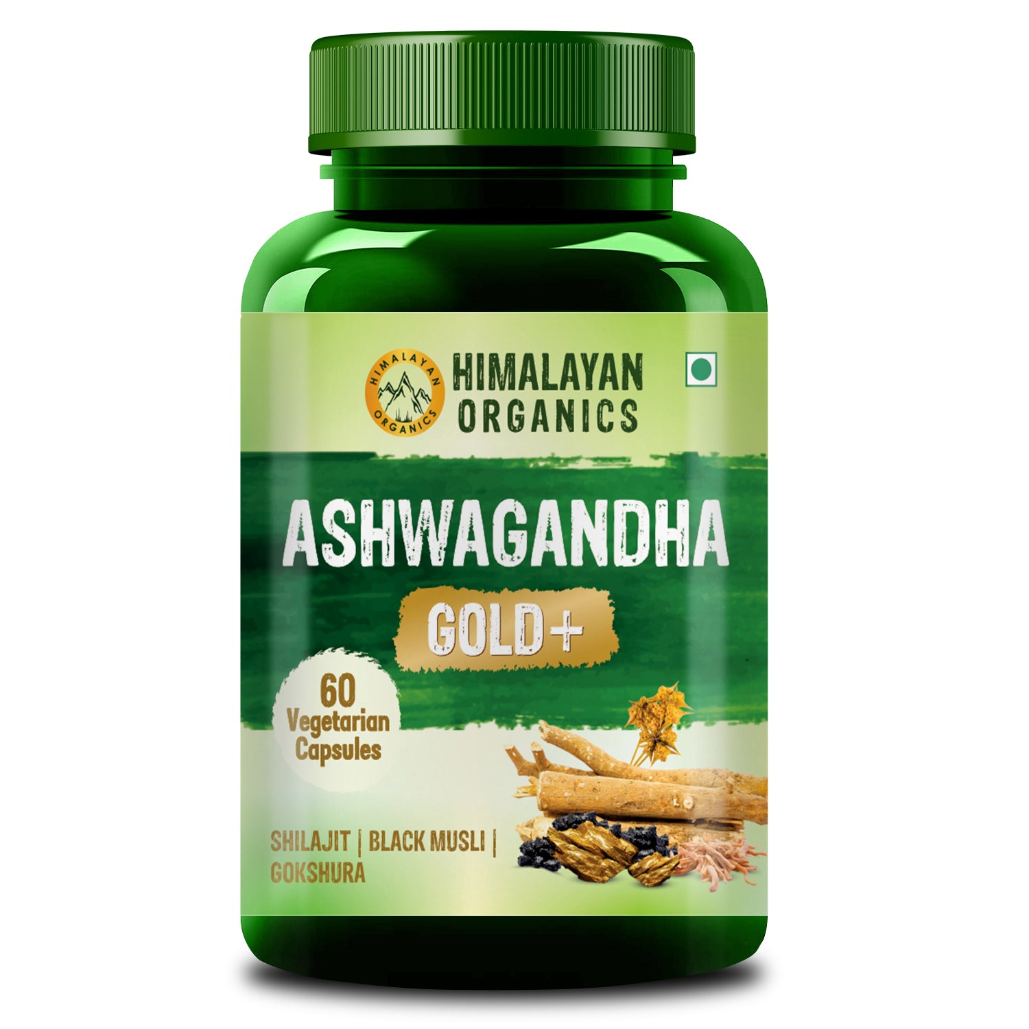 Himalayan Organics Ashwagandha Gold Supports Strength Energy